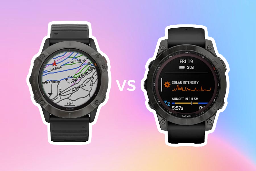 What’s the difference? Garmin Fenix 6 Solar vs Garmin Fenix 7X Sapphir