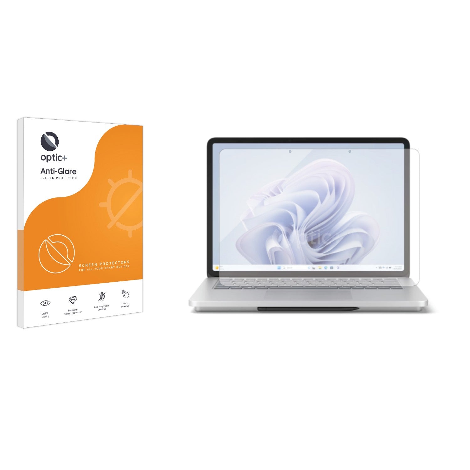 Optic+ AntiGlare Screen Protector for Microsoft Surface Laptop Studio 2 ScreenShield