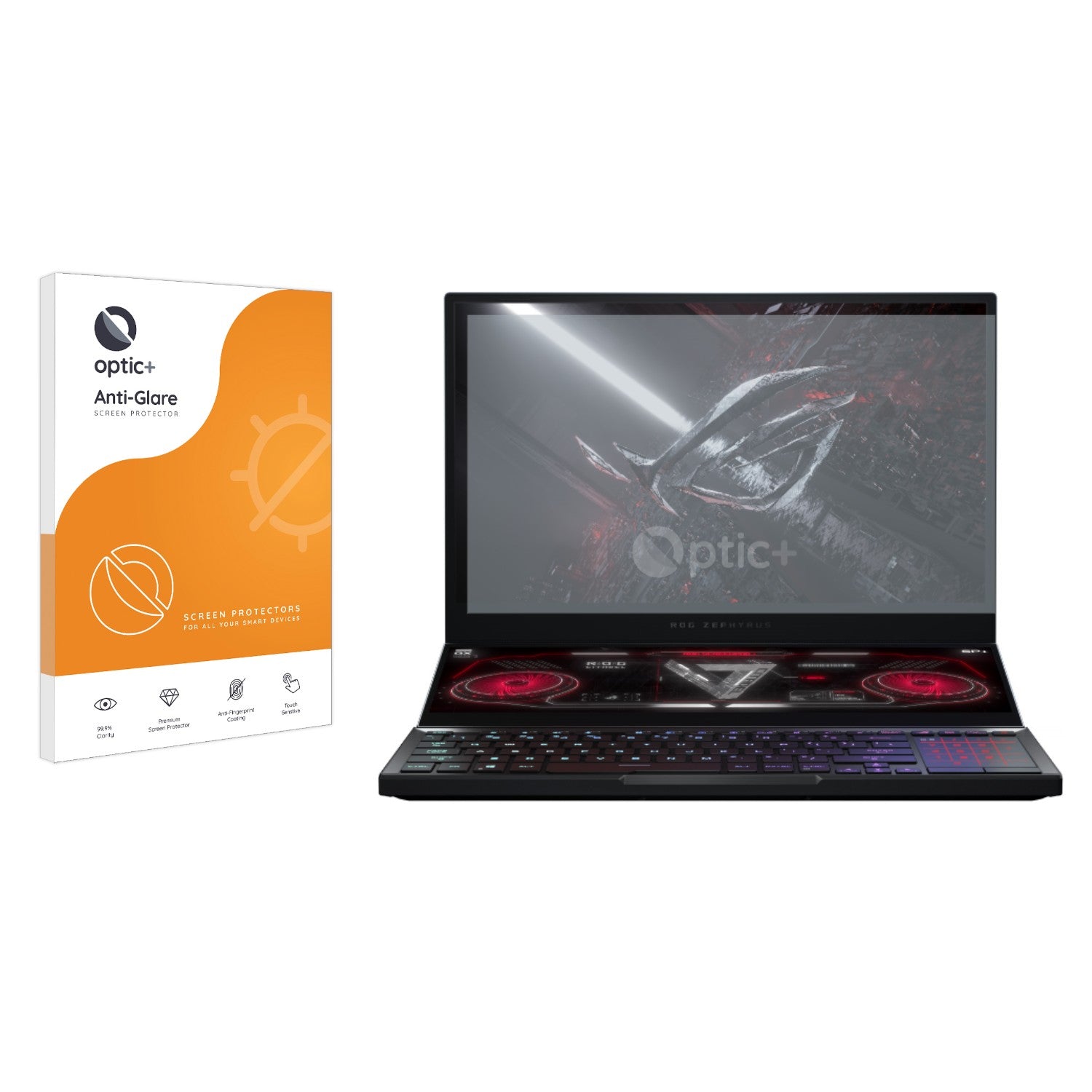Optic+ Anti-Glare Screen Protector for Asus ROG Zephyrus Duo 15 SE