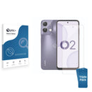 3pk Optic+ Nano Glass Screen Protectors for Lava O2