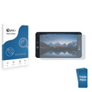 3pk Optic+ Nano Glass Screen Protectors for SmallHD 702 Black