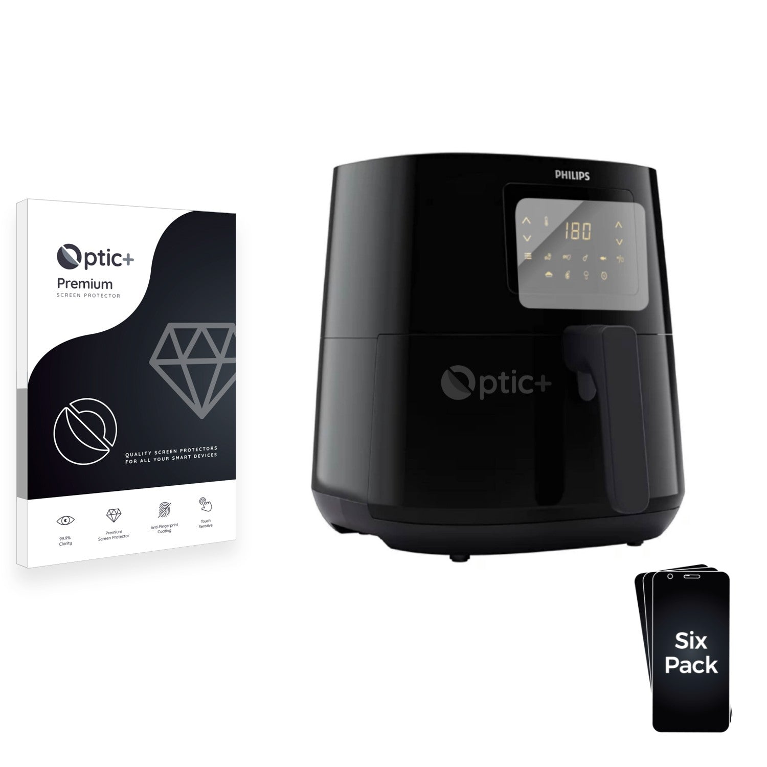 Screen Protectors for Philips Essential Airfryer XL HD927X ScreenShield