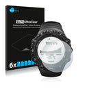 6x Savvies SU75 Screen Protector for Suunto Core Regular Black