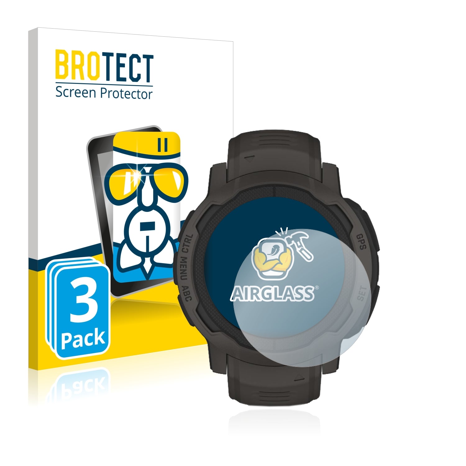 Screen Protectors for Garmin Instinct 2 ScreenShield