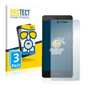 3x BROTECT AirGlass Matte Glass Screen Protector for Huawei P9 Lite 2016