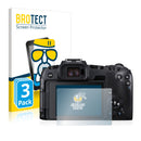 3x BROTECT AirGlass Matte Glass Screen Protector for Canon EOS RP