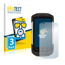 3x BROTECT AirGlass Matte Glass Screen Protector for Zebra TC77