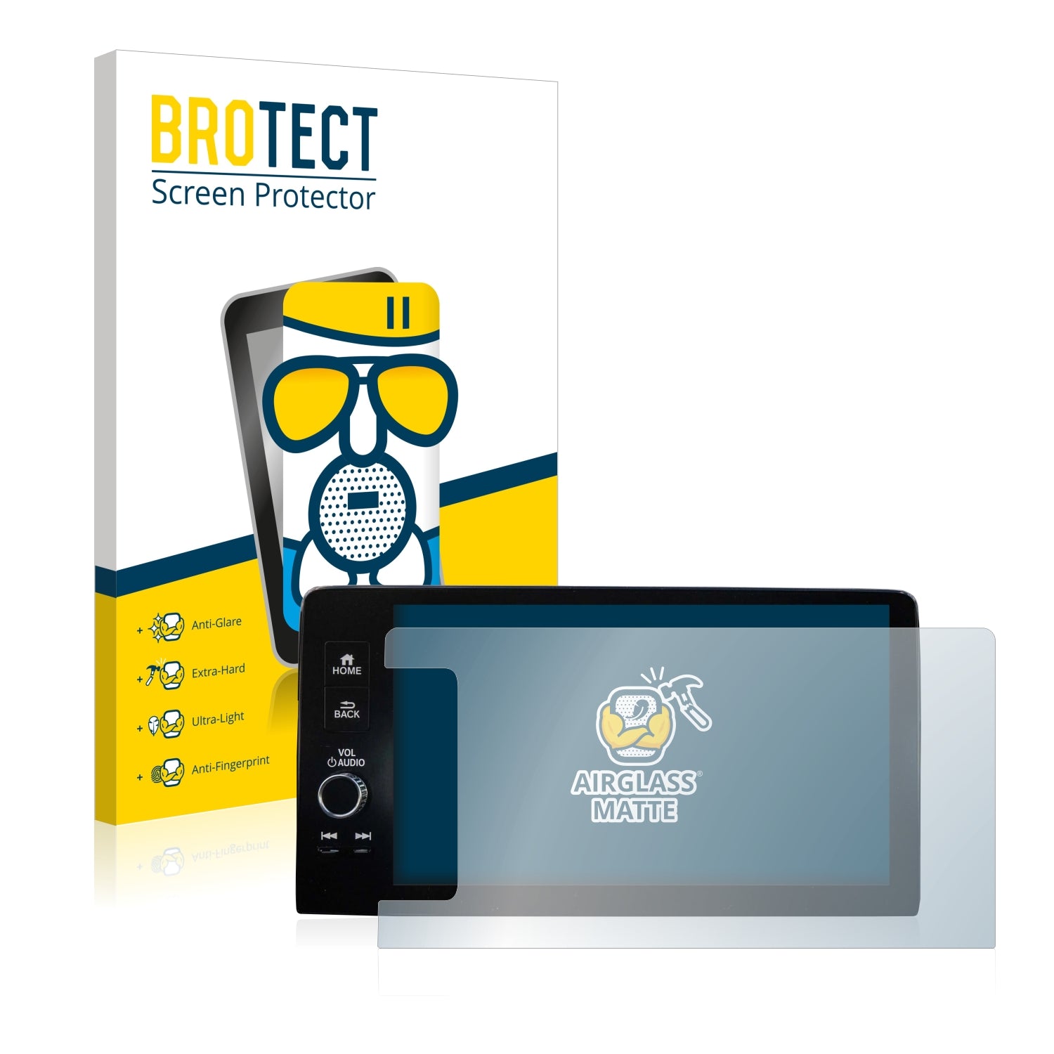 AntiGlare Screen Protector for Honda HRV 2022 Navigation system (righthander) ScreenShield