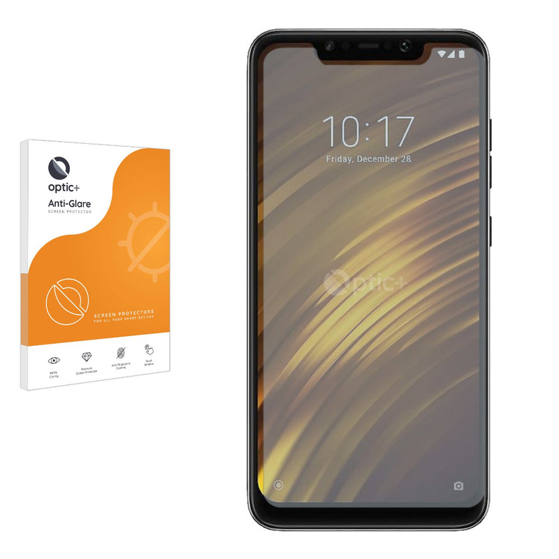 Optic+ Anti-Glare Screen Protector for Xiaomi Pocophone F1