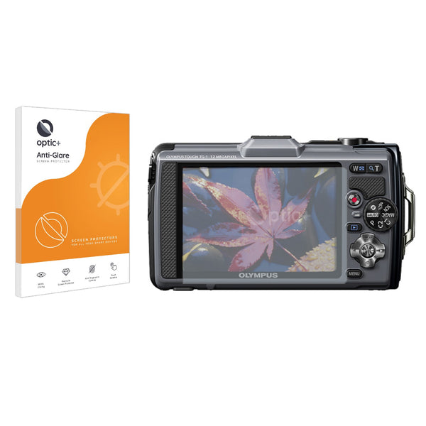 Optic+ Anti-Glare Screen Protector for Olympus Tough TG-1