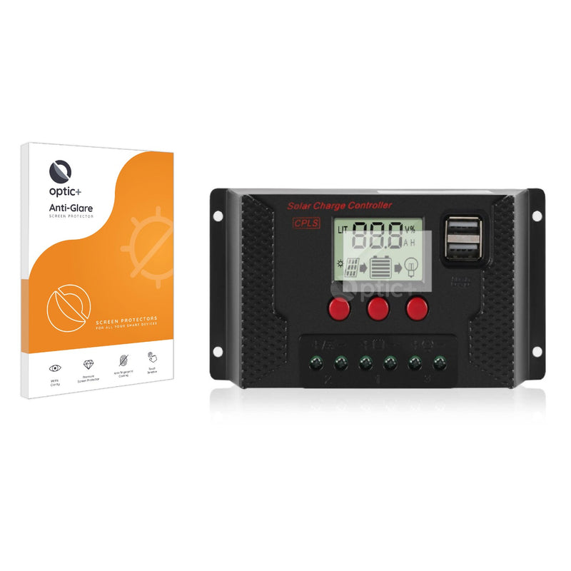 Optic+ Anti-Glare Screen Protector for Thlevel PWM Solar Charge Controller