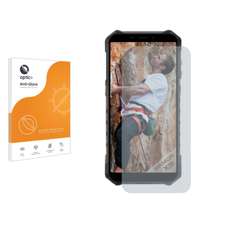 Optic+ Anti-Glare Screen Protector for Ulefone Armor X9