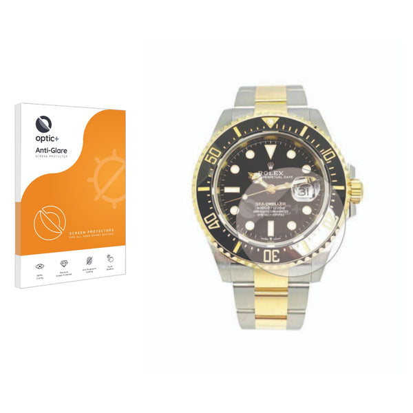 Optic+ Anti-Glare Screen Protector for Rolex Sea-Dweller 43mm (Date)