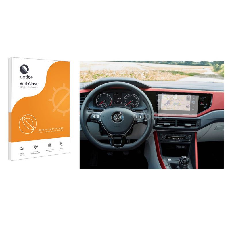 Optic+ Anti-Glare Screen Protector for Volkswagen Polo VI Composition 6.5