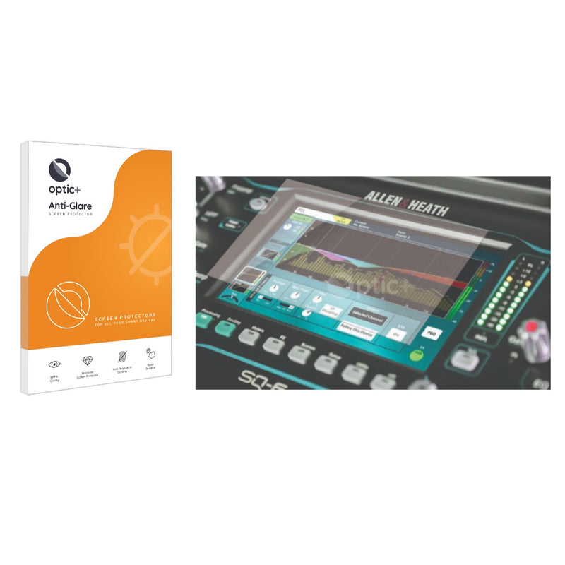 Optic+ Anti-Glare Screen Protector for Allen&Heath SQ5