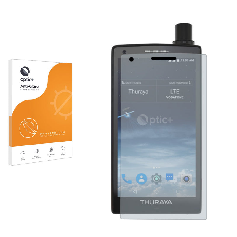 Optic+ Anti-Glare Screen Protector for Thuraya X5 Touch