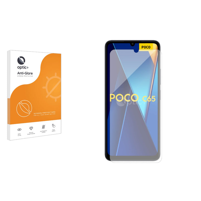 Optic+ Anti-Glare Screen Protector for Xiaomi Poco C65