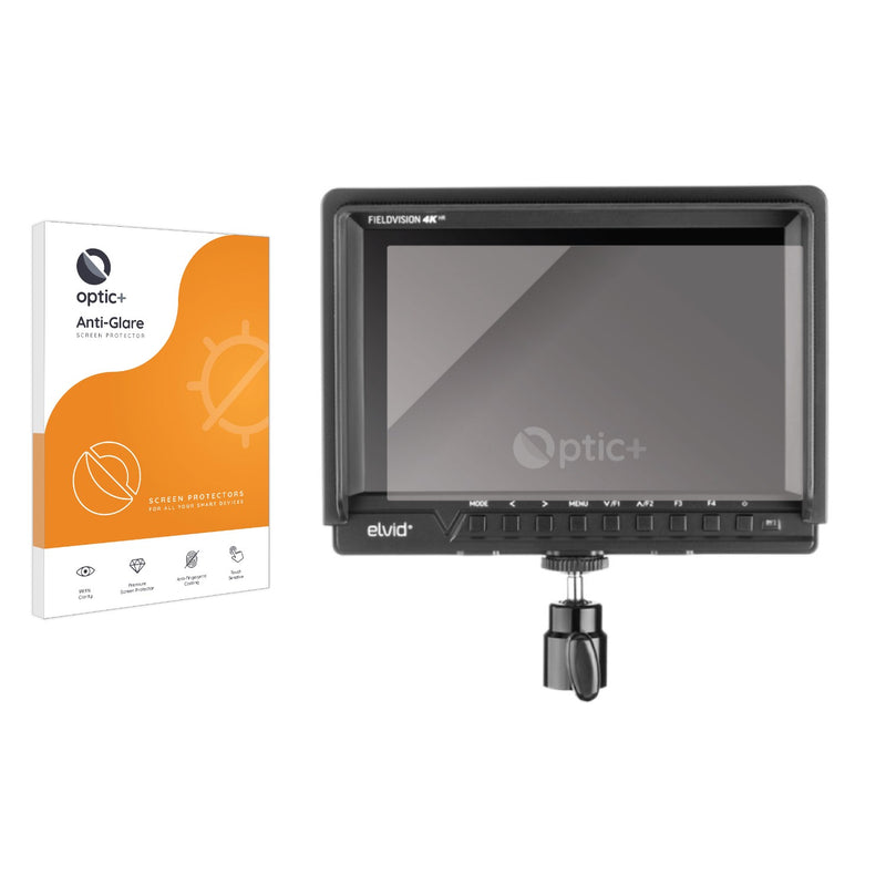 Optic+ Anti-Glare Screen Protector for Elvid FieldVision 4KV2 7" On-Camera Monitor