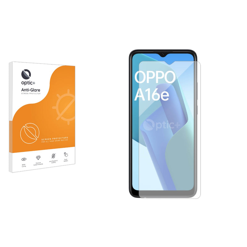 Optic+ Anti-Glare Screen Protector for Oppo A16e