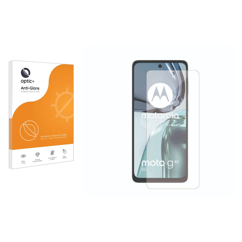 Optic+ Anti-Glare Screen Protector for Motorola Moto G62 5G