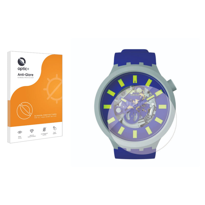 Optic+ Anti-Glare Screen Protector for Swatch Big Bold Bioceramic