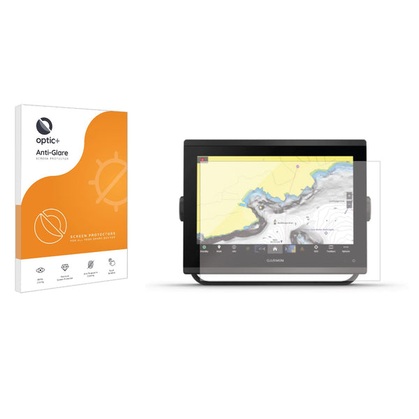 Optic+ Anti-Glare Screen Protector for Garmin GPSMAP 1253xsv