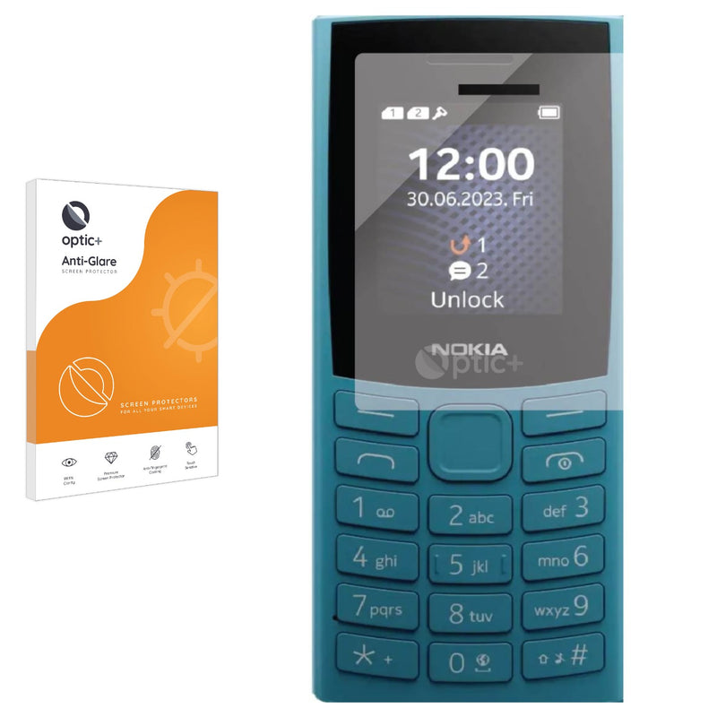 Optic+ Anti-Glare Screen Protector for Nokia 106 (2023)