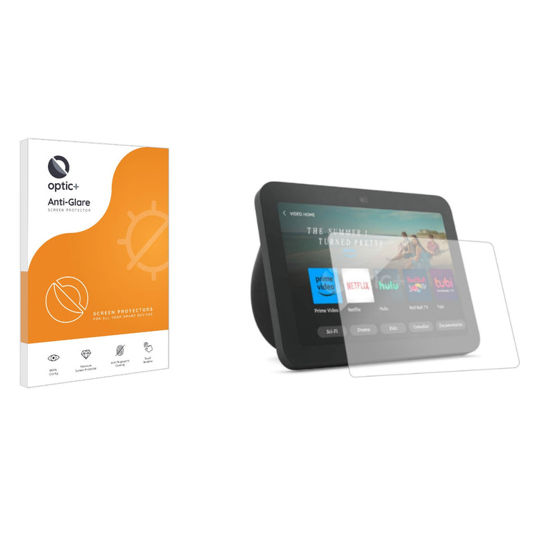 Optic+ Anti-Glare Screen Protector for Amazon Echo Show 8 2023 (3rd Gen)