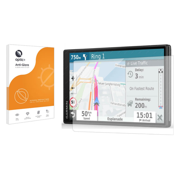 Optic+ Anti-Glare Screen Protector for Garmin Drive 55-S EU