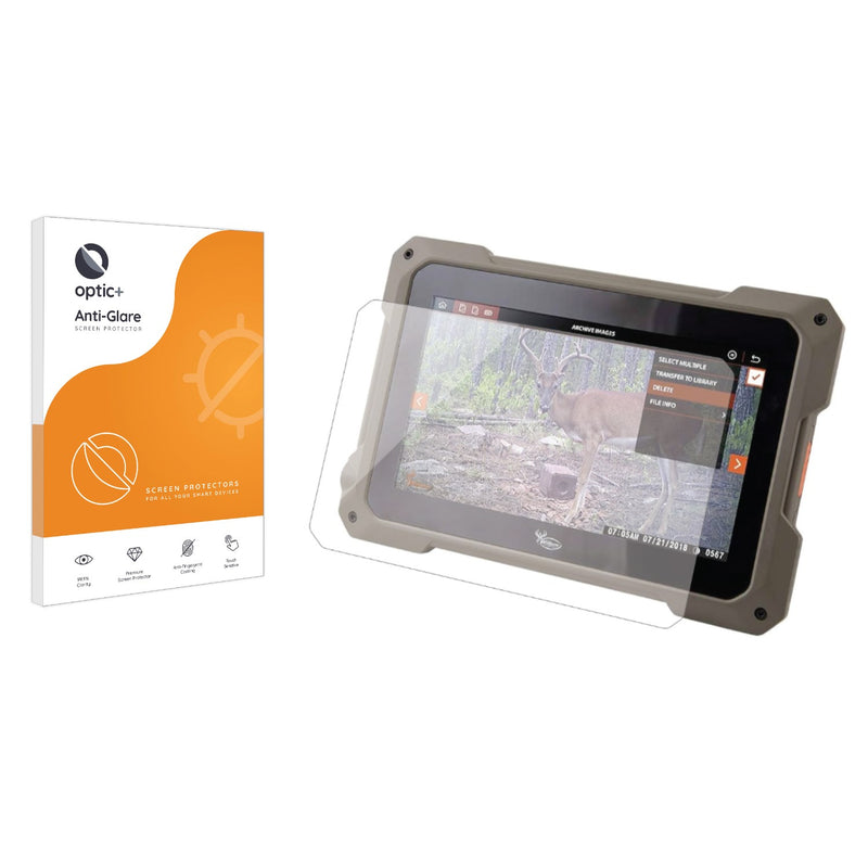 Optic+ Anti-Glare Screen Protector for Wildgame Innovations VU70 Trail Tablet