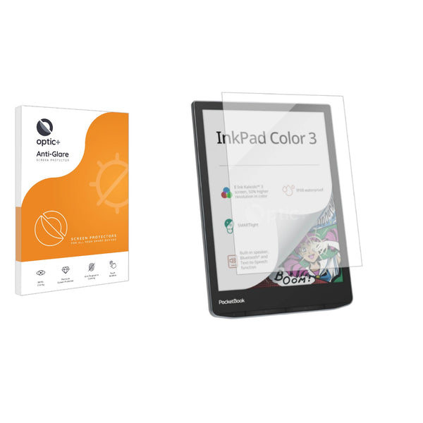 Optic+ Anti-Glare Screen Protector for PocketBook InkPad Color 3
