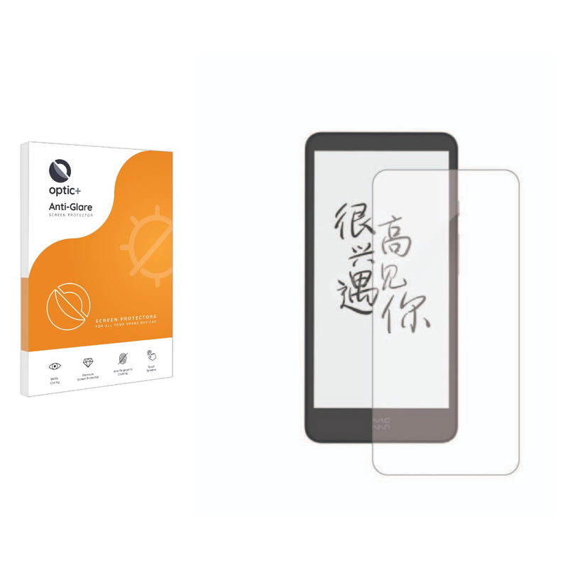 Optic+ Anti-Glare Screen Protector for Moaan InkPalm Plus E-Reader