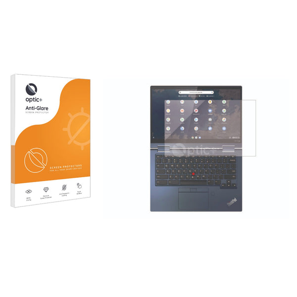 Optic+ Anti-Glare Screen Protector for Lenovo ThinkPad C13 Yoga Gen 1
