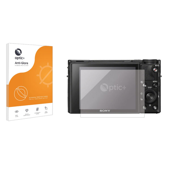Optic+ Anti-Glare Screen Protector for Sony Cyber-Shot DSC-RX100 V