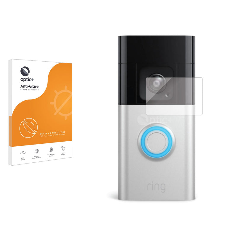 Optic+ Anti-Glare Screen Protector for Ring Video Doorbell 4