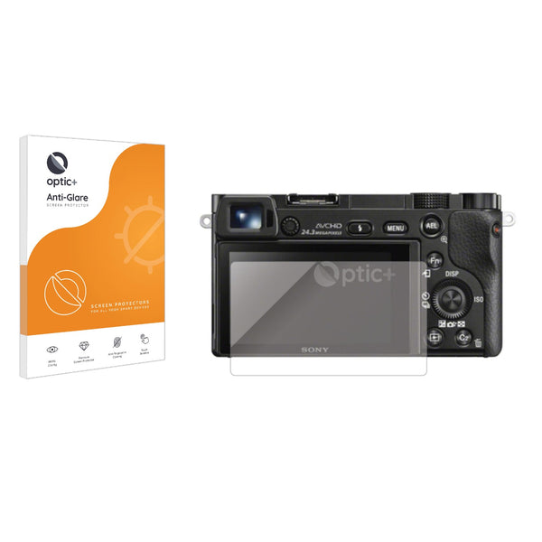 Optic+ Anti-Glare Screen Protector for Sony Alpha 6000
