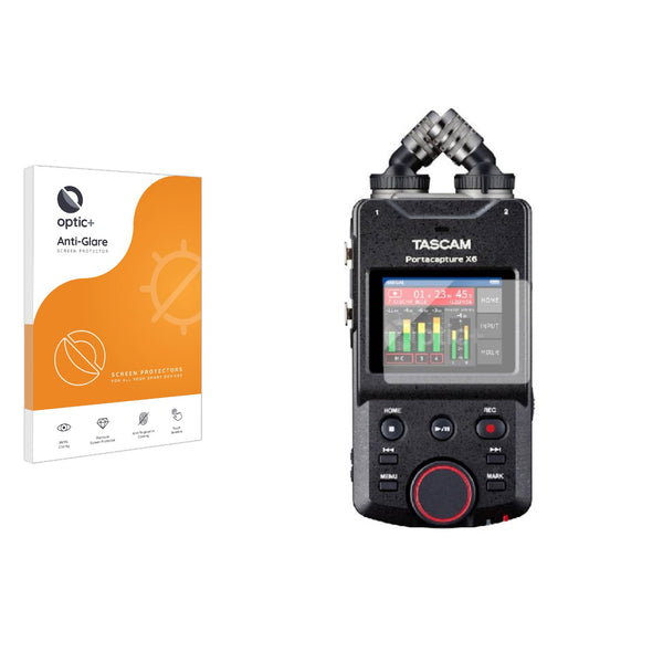 Optic+ Anti-Glare Screen Protector for Tascam Portacapture X6