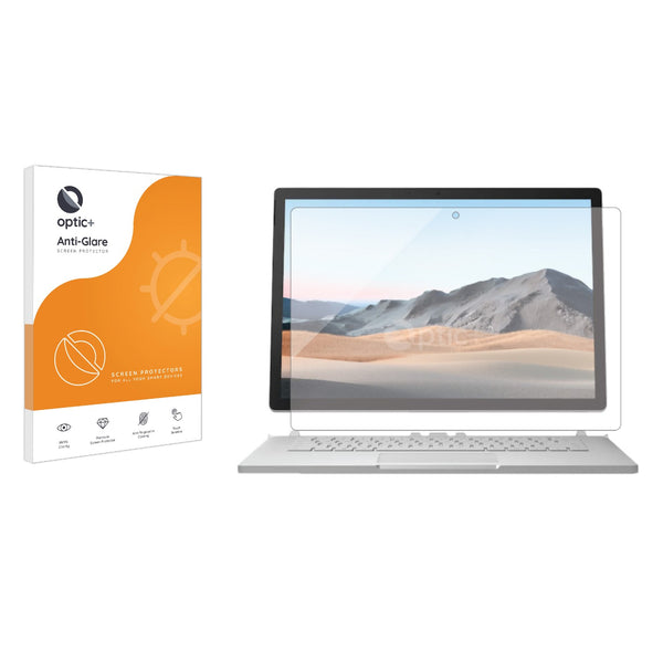 Optic+ Anti-Glare Screen Protector for Microsoft Surface Book 3 15