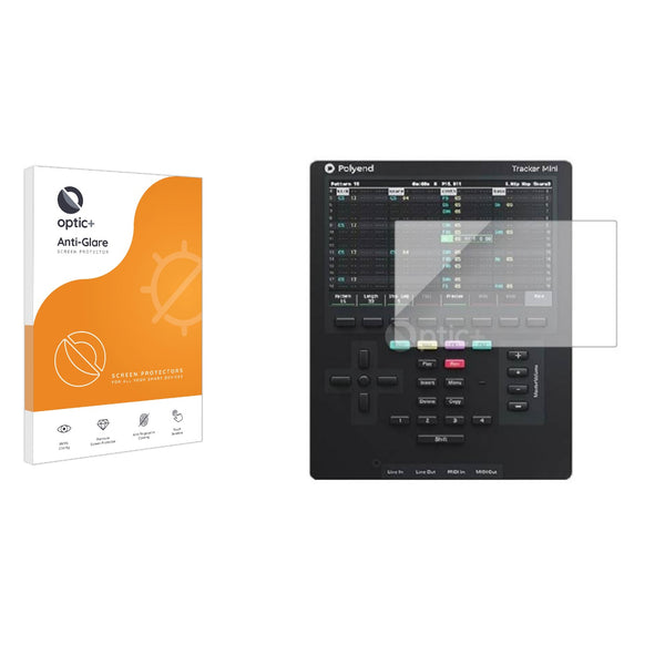 Optic+ Anti-Glare Screen Protector for Polyend Tracker Mini
