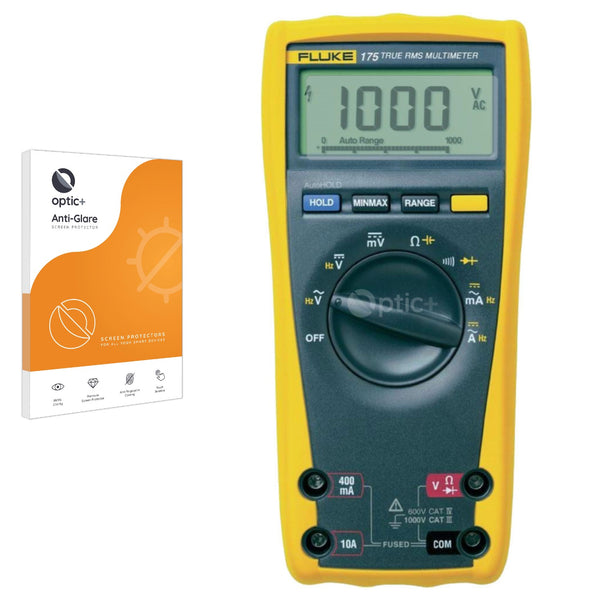 Optic+ Anti-Glare Screen Protector for Fluke MultiMeter 175