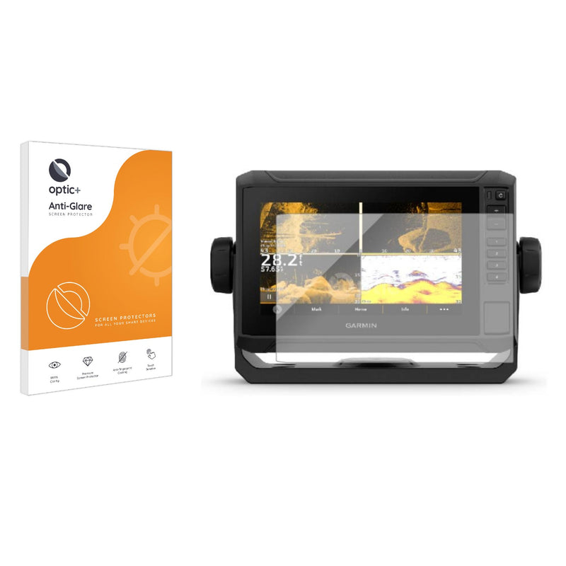 Optic+ Anti-Glare Screen Protector for Garmin Echomap UHD2 75sv