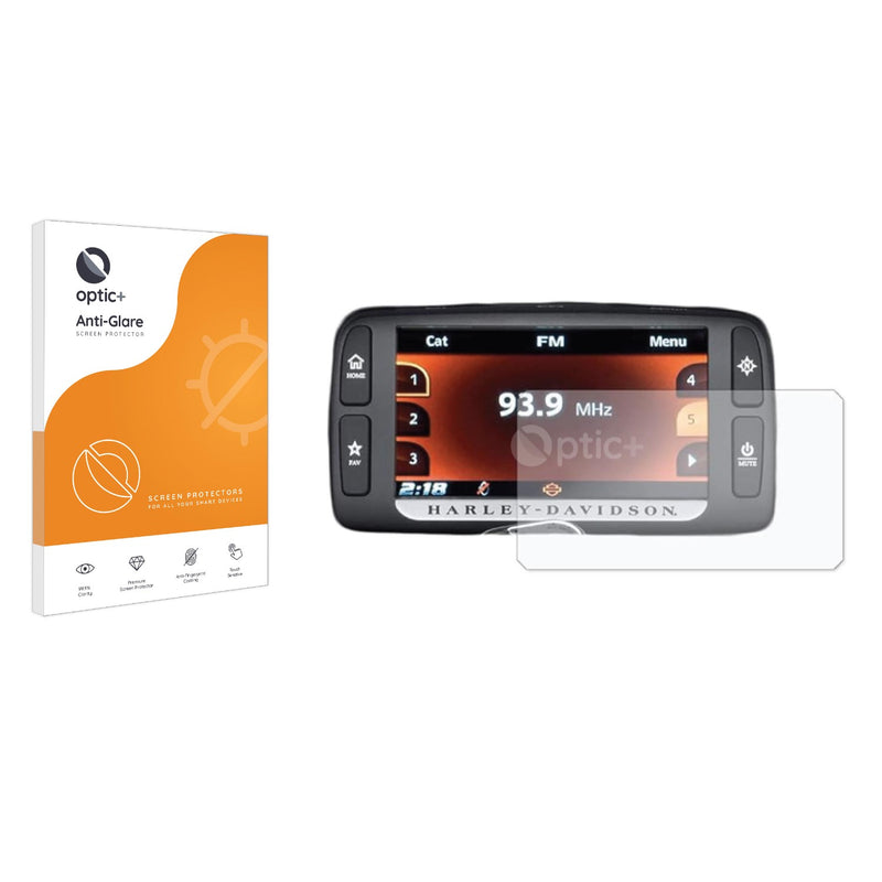 thumbnail image 2 of Motorcycle Display Film 2-Pack Harley Boom Box Speedometer Protection Film - Ultra Clear Display Shield Prevents Scratches & Fading Harley Boom Box Screen Protector 2 of 10