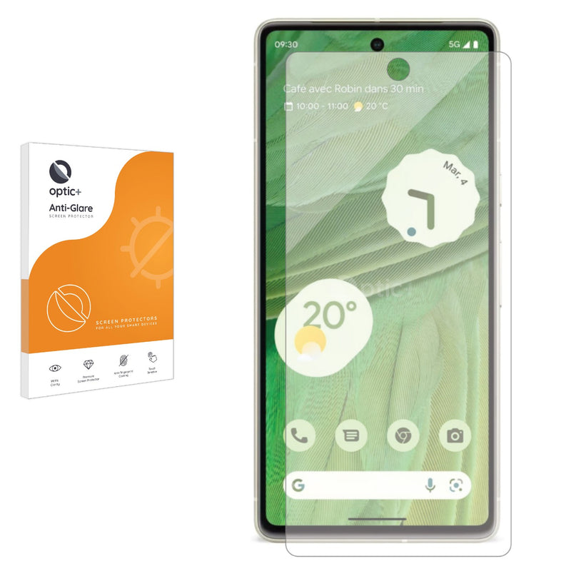 Optic+ Anti-Glare Screen Protector for Google Pixel 7a