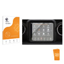 3pk Optic+ Anti-Glare Screen Protectors for Jeep Gladiator Night Eagle (Uconnect 8.4)