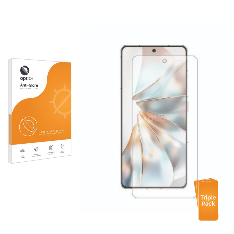 3-pack of Anti-Glare Screen Protectors for ZTE Nubia Z60S Pro