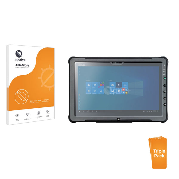 3pk Optic+ Anti-Glare Screen Protectors for Getac F110 Premium