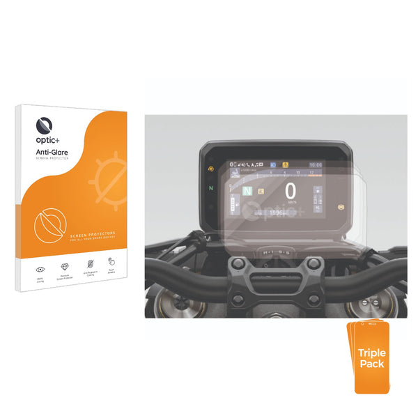 3-pack of Anti-Glare Screen Protectors for Honda CB1000 Hornet SP