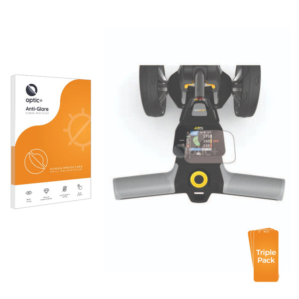 3-pack of Anti-Glare Screen Protectors for PowaKaddy CT6