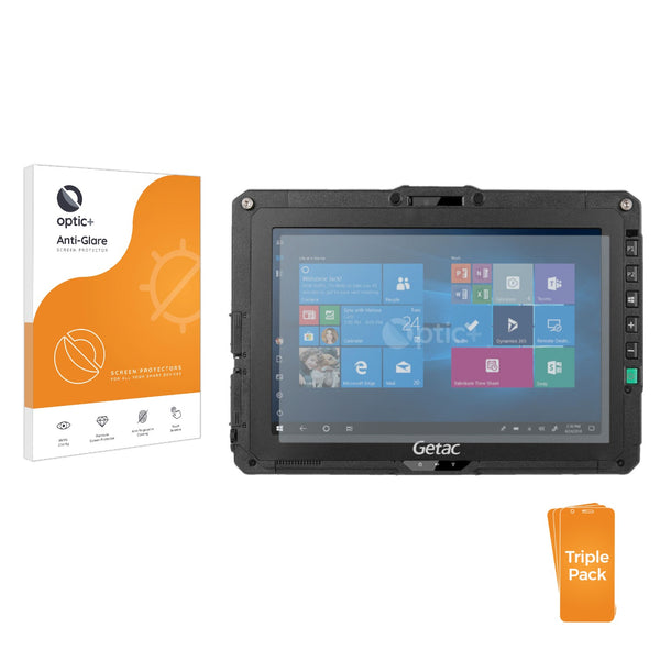 3pk Optic+ Anti-Glare Screen Protectors for Getac UX10