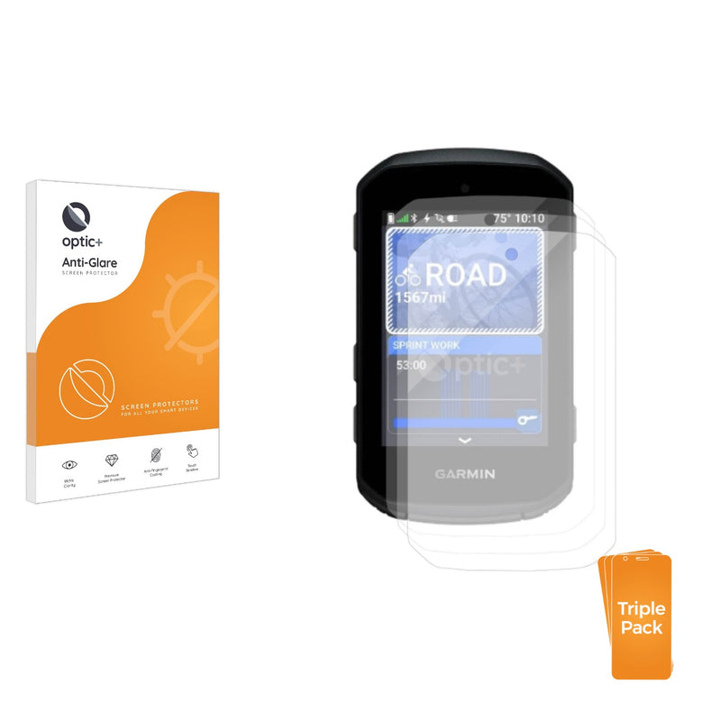 ScreenLeaf Protezione Schermo Per Garmin Edge 550 – 2 Pellicole Antigraffio, Trasparenti, Realizzate In PET Riciclato – Made In Germany